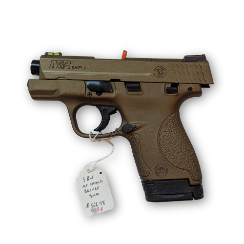 S&W M&P 9 SHIELD BRNZ
